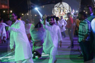 Award winning idols of Hindu goddess Durga