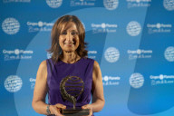 Press conference with the winners of the Planeta Prize.