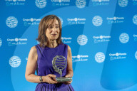 Press conference with the winners of the Planeta Prize.