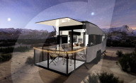 Trailer home designed to be a perfect match for Cybertruck