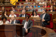 Barcelona - Plenary session of the Parliament of Catalonia