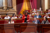 Barcelona - Plenary session of the Parliament of Catalonia