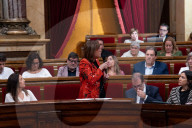 Barcelona - Plenary session of the Parliament of Catalonia