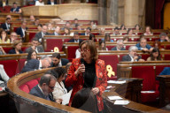 Barcelona - Plenary session of the Parliament of Catalonia