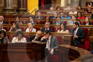 Barcelona - Plenary session of the Parliament of Catalonia