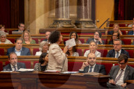 Barcelona - Plenary session of the Parliament of Catalonia