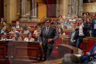 Barcelona - Plenary session of the Parliament of Catalonia