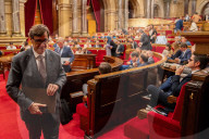 Barcelona - Plenary session of the Parliament of Catalonia