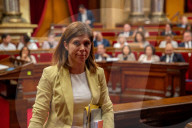 Barcelona - Plenary session of the Parliament of Catalonia