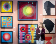 The Affordable Art Fair opens at Evolution London, Battersea Park, London, UK.