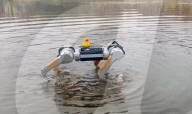 Un robot chien capable d'évoluer sous l'eau
