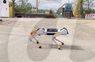 Un robot chien capable d'évoluer sous l'eau
