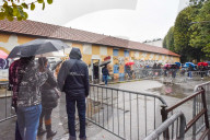 Manifestazione indetta dai sindacati Cgil-Cisl-Uil per i diritti dei migranti e dei lavoratori dello Sportello Immigrazione di corso Verona 4 a Torino