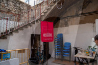 Barcelona - Tense wait for the eviction of the Antiga Massana