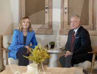 Giorgia Meloni in Giordania incontra il re di Giordania