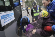 Elderly, women and children on the run as Russia targets Ukrainian civilians