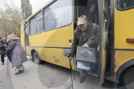 Elderly, women and children on the run as Russia targets Ukrainian civilians