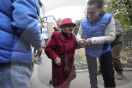 Elderly, women and children on the run as Russia targets Ukrainian civilians