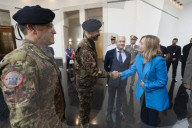 Giorgia Meloni, incontra a Beirut  il Primo Ministro libanese Najib Mikati