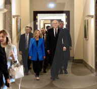 Giorgia Meloni, incontra a Beirut  il Primo Ministro libanese Najib Mikati