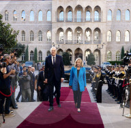 Giorgia Meloni, incontra a Beirut  il Primo Ministro libanese Najib Mikati