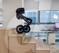 Le robot bipède Tron 1 ressemble au marcheur AT-ST de Star Wars