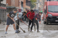 Disagi e danni dopo alluvione a Bologna