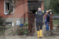 Disagi e danni dopo alluvione a Bologna