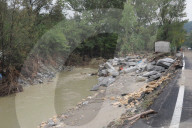 Disagi e danni dopo alluvione a Bologna