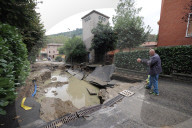 Disagi e danni dopo alluvione a Bologna