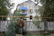 Aftermath of October 18 Russian missile strike in Odesa