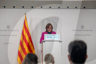 Barcelona, Press conference of the Generalitat