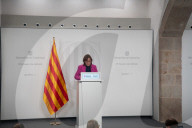 Barcelona, Press conference of the Generalitat