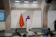 Barcelona, Press conference of the Generalitat