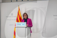 Barcelona, Press conference of the Generalitat