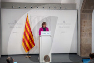 Barcelona, Press conference of the Generalitat