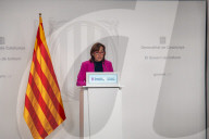 Barcelona, Press conference of the Generalitat