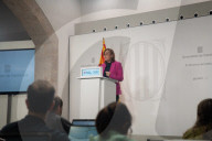Barcelona, Press conference of the Generalitat