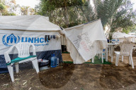 ECHR ruling for Cyprus asylum seekers may embolden refugees in buffer zone. UNHCR's temporary refugee camp.