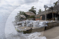 'The sea came in and took it all away': the Colombian beach resort facing a 'public calamity.' Palomino's receding coastline.