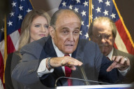 Giuliani press conference at RNC headquarters