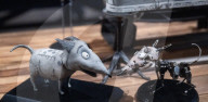 The World of Tim Burton exhibition at the Design Museum, London, UK.