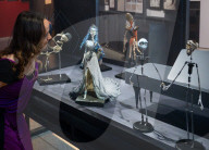 The World of Tim Burton exhibition at the Design Museum, London, UK.