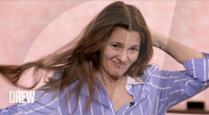 Drew Barrymore rips out hair extensions on TV in chat about natural beauty