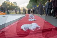 Protests against the Aviation Week fair