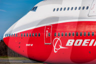 Boeing test flies 747 8 Wide Body