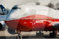 Boeing test flies 747 8 Wide Body