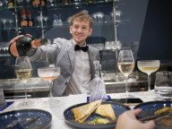 Sausage rolls meet £425 Cristal at Greggs champagne bar in Newcastle