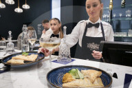 Sausage rolls meet £425 Cristal at Greggs champagne bar in Newcastle