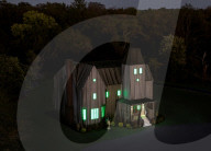 Beetlejuice mansion on Airbnb